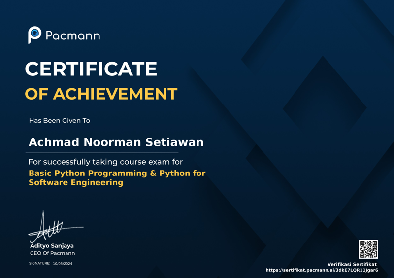 Basic Python Programming & Python for Software Engineering